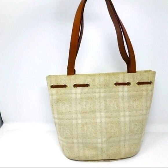 Dooney & Bourke Vintage purse Canvas double strap shoulder bag BoxV - Picture 3 of 5